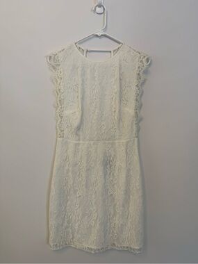 Kimchi Blue Ivory Lace Mini Dress